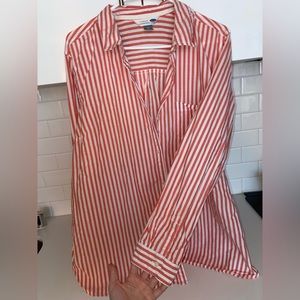 Old Navy Tunic Button Down